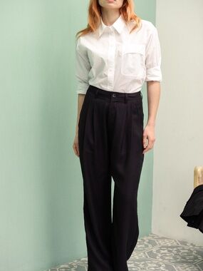 Darling Black Stride Wide Leg Pant